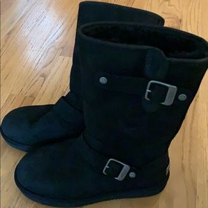 NEW black Ugg boots. Size 5